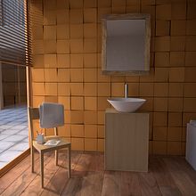 Casa Payet Baño 3D. Design, and 3D project by Lucia Larrosa Escartín - 09.20.2013