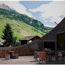 Villa de Vals Exterior 3D. Design, Photograph, 3D, and Traditional illustration project by Lucia Larrosa Escartín - 09.21.2013