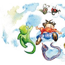 Fly, lizard, cricket . Un proyecto de Diseño, Publicidad e Ilustración tradicional de Patricia Ramírez Lucena - 23.09.2013