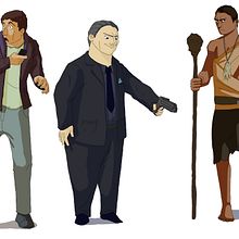 Character Design. Design, Film, Video, TV, and Traditional illustration project by Enric Lleyda - 09.23.2013