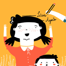 Felicidário. Advertising, and Traditional illustration project by ana seixas - 09.25.2013