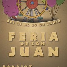Cartel Feria San Juan 2013. Design e Ilustração tradicional projeto de Pablo Fernandez Diez - 25.09.2013