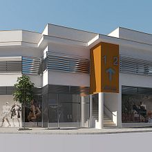 Oficinas y tiendas, Nigeria. Un proyecto de Diseño, Fotografía, Publicidad, 3D e Ilustración tradicional de José Manuel de los Santos - 26.09.2013