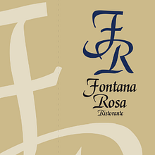 Fontana Rosa Restaurant. Design, and Traditional illustration project by Jorge Mozota Coloma - 09.25.2004