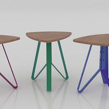 Taburetes. Design, and 3D project by Leandro Fregoni Quintar - 09.27.2013