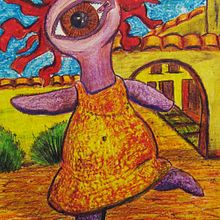 Ilustraciones con Ceras de Colores. Un proyecto de Diseño e Ilustración tradicional de Azahar Montes Parias - 28.09.2013