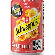 Diseño gráfico Schweppes Agrum edición limitada. Un proyecto de Diseño de Elena Zafón Hernández - 30.09.2013