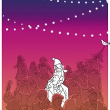 Postal de navidad 2011. Traditional illustration project by AlexF - 09.30.2013