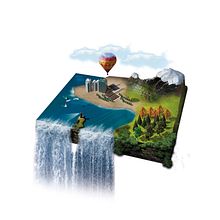 CIUDAD WARJALA. Un progetto di Design, Pubblicità, 3D e Illustrazione tradizionale di Jose Maria Gallego Guillen - 30.09.2013