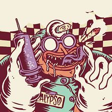 1234! Musiczine – Dr. Calypso. Traditional illustration project by Joel Abad - 09.13.2015