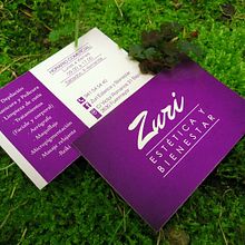 Zuri - Estética y Bienestar. Design, Br, ing, Identit, and Graphic Design project by Nagore Lejarza - 10.02.2013