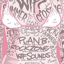 WTF? Summer Closing Party. Traditional illustration project by Joel Abad - 08.10.2015