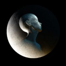Moon. 3D, and Traditional illustration project by Pablo Cazorla - 10.07.2013
