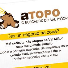 Atopo.es. Design, and Traditional illustration project by Enrique Pereira Vázquez - 10.09.2013