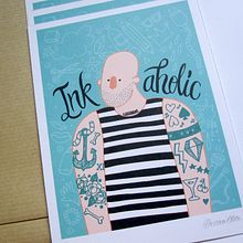 "Inkaholic" for Ink lovers. Un proyecto de Diseño, Publicidad e Ilustración tradicional de Alejandra Morenilla - 09.10.2013