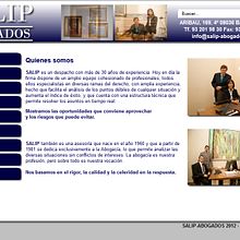 Salip Abogados. Un proyecto de Programación de Jonathan Sánchez Sauce - 10.10.2013