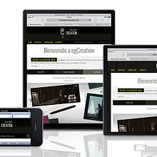 egcreative-works.com. Design, Photograph, UX / UI, Programming, Advertising, Traditional illustration, and Web Design project by Elena Gómez - 10.09.2013