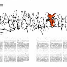 A true history . Editorial illustration. Un proyecto de Diseño, Publicidad e Ilustración tradicional de Patricia Ramírez Lucena - 12.10.2013