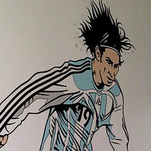 leo Messi. Un proyecto de Ilustración tradicional de Xavier Cots Gomez - 14.10.2013