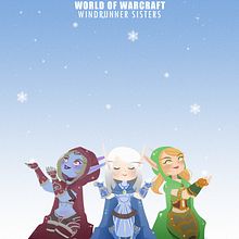 Windrunner Sisters. Un proyecto de Ilustración tradicional de Alejandra Zúñiga M. - 15.10.2013