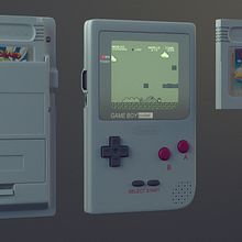 GameBoy. Design, Fotografia, e 3D projeto de Alvaro Orasio Garcia - 15.10.2013