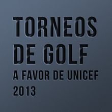 Carteles torneos de golf 2013. Design, and Advertising project by Iban Vaquero - 10.15.2013
