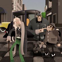 Johnny Cadáver y sus secuaces. Un proyecto de Ilustración tradicional de grisArdilla - 21.10.2013