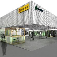 STAND ADIF FITUR 2012. Een project van  Ontwerp, Fotografie,  Reclame y 3D van archemists_3d - 24.10.2013