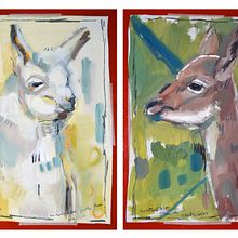 Pintura y dibujo. UX / UI, and Traditional illustration project by Sandra Agudo Rodríguez - 10.28.2013