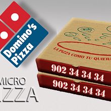 Packaging Domino´s Pizza. Un progetto di Pubblicità di Joakin Villar - 30.10.2013