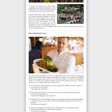 eWaterways newsletter. Un proyecto de Diseño, UX / UI e Informática de alberto Ibáñez - 30.10.2013