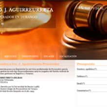 Procurador Durango. Programming project by Jose Lorenzo Espeso - 10.31.2013