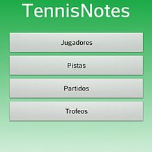TennisNotes para Android. Un proyecto de Programación e Informática de Francisco Pardo - 01.11.2013