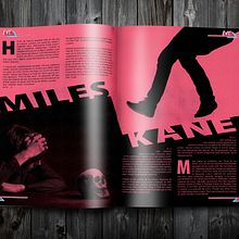 Miles Kane. Design, Traditional illustration, and Music project by Jacobo García Peñalver - 11.03.2013
