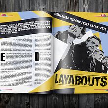 Layabouts. Design, Traditional illustration, and Music project by Jacobo García Peñalver - 11.03.2013
