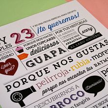 Tarjeta de cumpleaños. Un proyecto de Diseño de Marina Alonso-Carriazo - 06.11.2013