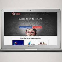 Cursos de fin de semana. Een project van  Ontwerp, Programmeren,  Reclame e IT van Alejandro Ruiz Meléndez - 07.11.2013