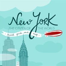 The citizen of the World - NYC travel guide. Design, and Traditional illustration project by ana seixas - 11.10.2013