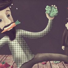 Los Martes Vegetales. Traditional illustration project by Ainara García Miguel - 11.14.2013