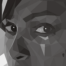 Geometric Closer, Natalie Portman,2004.. Projekt z dziedziny Design, Trad, c i jna ilustracja użytkownika Sergio Gómez - 18.11.2013