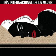 Cartel Día Internacional de la Mujer. Un proyecto de  de Andrea García Malo de Molina - 18.11.2013