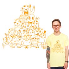 doodle T-shirt. Design, and Traditional illustration project by Mickael Brana - 11.19.2013