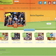 Tienda Kactus con K. Projekt z dziedziny Design i Programowanie użytkownika Gabriel Merino Rodríguez - 19.11.2013