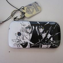 Ulquiorra's mobile case. Design, Photograph, Film, Video, TV, and Traditional illustration project by Sara C. Rodríguez - 11.18.2013