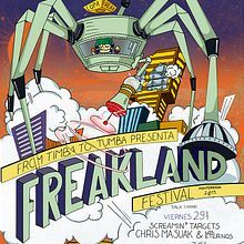 FREAKLAND 2013. Een project van  Ontwerp y Traditionele illustratie van el abrelatas - 31.03.2013