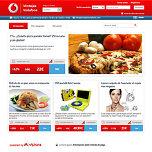 Ventajas Vodafone. Advertising, and Programming project by Javier Fernández Molina - 08.31.2013