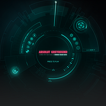 ABSOLUT GREYHOUND. Un progetto di Design, Illustrazione tradizionale, Motion graphics, Programmazione, Informatica e UX / UI di Noobware - 14.01.2013