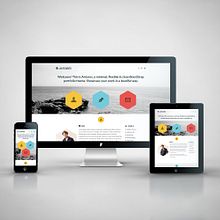 Antares - Bootstrap 3 theme Ein Projekt aus dem Bereich Design von José Manuel Arellanes - 24.11.2013