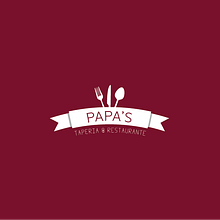 Nueva Imagen Papa's Taperia & Restaurante. Design project by Carlos Garrido Velasco - 11.25.2013