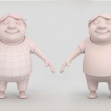 Personaje Bobby. 3D project by Érika G. Eguía - 07.20.2013